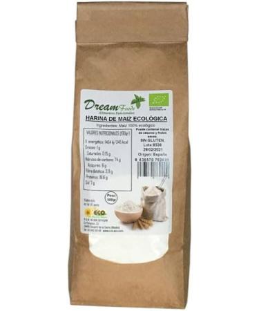 Harina de Maiz sin Gluten Bio 500g Dream Food - Buy Online on GoSupps.com