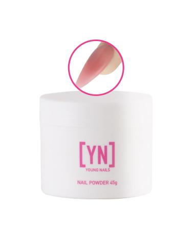 Young Nails Acrylic Cover Powder - Self-Leveling Clear Nude Pink White Nail Extension Powder 45g - Professional Grade with Superior Adhesion - Buy Online on GoSupps.com