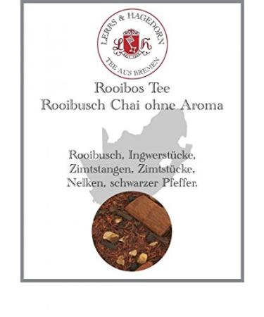 Lerbs & Hagedorn Rooibos Tea Rooibusch Chai unflavored 1 kg