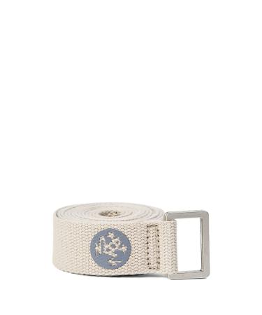 Manduka Unfold Yoga Strap - Lightweight Cotton, Secure, Slip Free Support, Various Sizes and Colors 6 Feet Presence