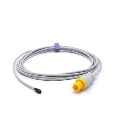 Sino-K Compatible with mindrayy reusable esophageal/rectal temperature probe for adults 0011-30-37382 3 m length 2-pin (esophageal/rectal probe)