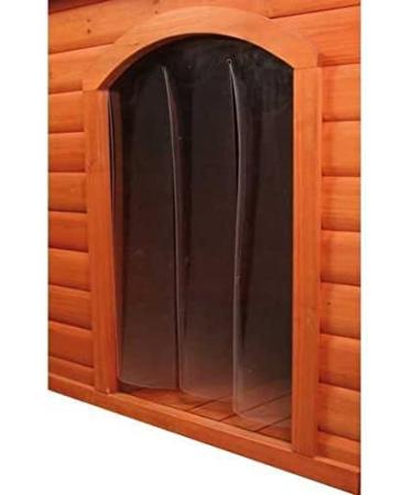 TRIXIE Natura Vinyl Door Flaps Medium Classic Dog House | 12.5 x 17.75 Clear Plastic - 39572 - Buy Online on GoSupps.com