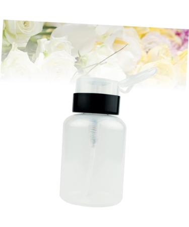 Healvian 210ml Sealable Pump Bottle Dispenser Squeezable Travel Pump for Nail Polish Remover Made of Plastic and Lockable for Makeup Removal - Buy Online on GoSupps.com