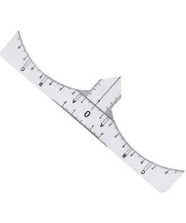 BIUDECO 10pcs Set Microblading Eyebrow Ruler Guide Makeup Stickers Makeup Ruler Tool Make up - Buy Online on GoSupps.com