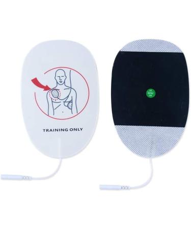 Reusable AED Training Pads for Adults & Children - Compatible with XFT-D0009 & XFT-1220C - 1 Pair of Adult Cushions - International Shipping Available - Buy Online on GoSupps.com