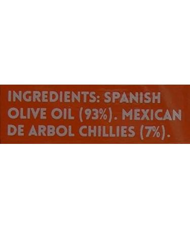 The Chilli Oil Company De Arbol Chilli Oil 125 ml - Buy Online on GoSupps.com