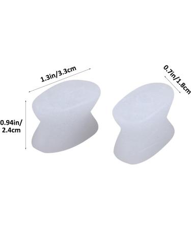 Micpang Toe Spreader - Hallux Valgus Correction Silicone Gel Toe Separator for Claw Overlapping & Hammer Toes (3 Pairs/6 Pieces) - Comfortable Foot Alignment - Buy Online on GoSupps.com