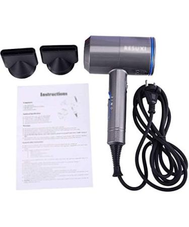 Hair Dryer 1800W Ionic Blow Dryer Professional Hairdryer Powerful Ac Motor 3 Temperature 2 Speed & 1 Cool Setting Quick Drying Less Hair Damage 110-240V/B (B) - Buy Online on GoSupps.com