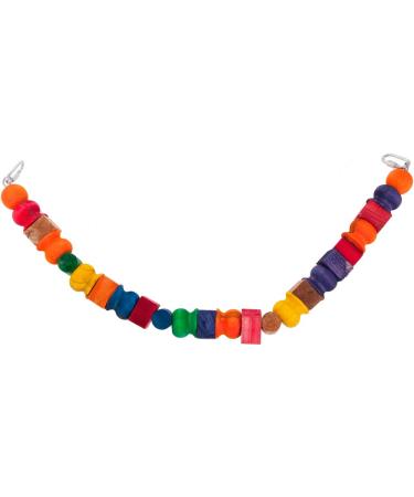 Karlie Natural Toy for Parrots L: 85 cm W: 4 cm H: 4 cm assorted colours L: 85 cm W: 4 cm H: 4 cm