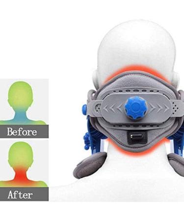 ADITAM Cervical Neck Traction Device Neck Stretcher Physiotherapy Spine Massager for Traction Spine Neck and Relief Shoulder Pain Double The Comfort - Buy Online on GoSupps.com