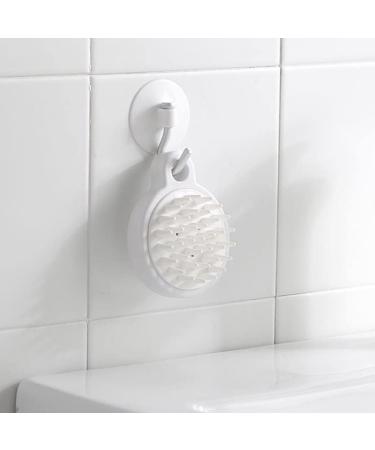 Exfoliating Brush for Hair Silicone Bristles Head Massager Silicone Shampoo for Scalp Hair Massager for Scalp Shampoo Massage Comb Massage Brush for Bath P - Buy Online on GoSupps.com