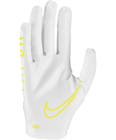 Buy Nike Men's Vapor Jet 6.0 Football Receiver Gloves - Yellow & White | International Shipping Available - Buy Online on GoSupps.com