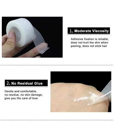 Buy Makeup Tape - 5 Rolls Transparent Medical PE Tape for False Eyelash Extensions | Breathable & Essential Makeup Tool - Buy Online on GoSupps.com