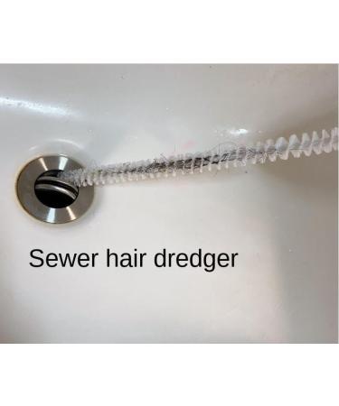 Pipe Tube Cleaner for Fridge Drain - Flexible 28 Inch Brush & 18 Inch Clog Remover Tool | Effective Drain Dredging Solution - Buy Online on GoSupps.com