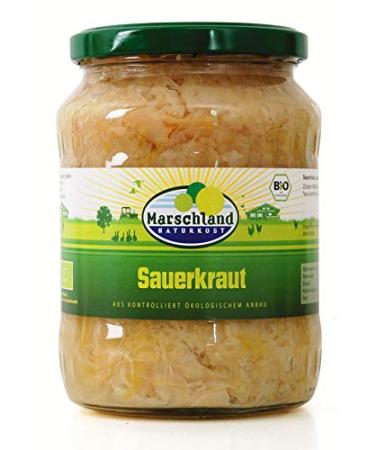 Marschland Sauerkraut in a jar (680 g) - Organic