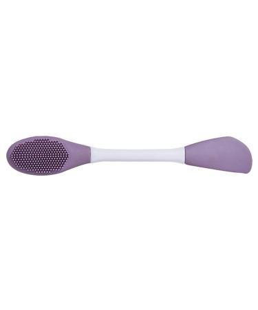 Beatifufu Applier Facial Applicator Makeup Facial Scrub Clay Brush Clay Brush Applicator Scrubber Applicator Double Head Cleaning Brush