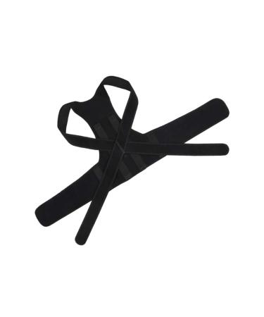 FRCOLOR Back Support Belt Hunchback Belt Posture Device Family Convenient Straightener Posture for Men Shoulder Heating Pad Portable Brace Back Straight Belt S Black