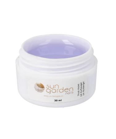 UV Builder Gel - Thick Violet 30ml | Nail Gel Set with 3 Brushes | Professional Viscosity for Nail Studio - Buy Online on GoSupps.com