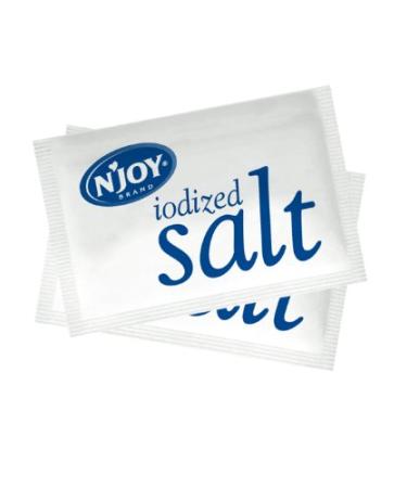 N'Joy Salt | 0.5g Packets, 1000 Count | Single Serve Portion | Bulk Size