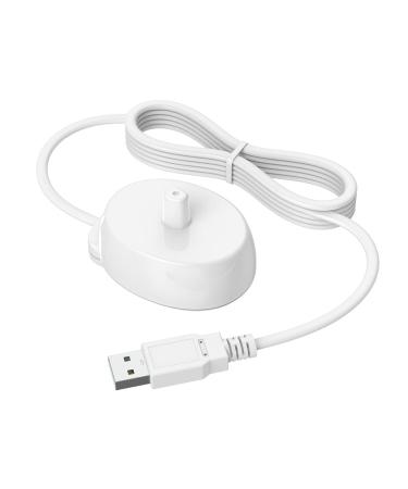 BENSN Toothbrush Charger for Braun Oral-B Pro 600 Pro 2500 Pro 3500 Pro 3900 Smart 6000N Genius X iO4 iO5 iO6 Vitality Plus Kids and More - Type 3757 USB Port Electric Toothbrush Charging Base USB Plug - Buy Online on GoSupps.com