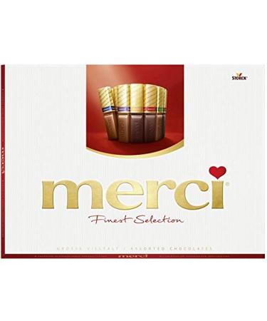 Storck Merci Finest Selection Assorted Chocolate Bags 400 g Assorted Varieties Pack of 8