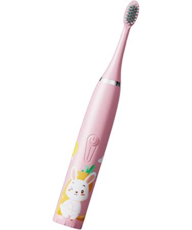 Kids Electric Toothbrushes Kids Electric Toothbrush IP7 Waterproof Battery Powered Toothbrush Cute Bunny Pink Electric Toothbrush for Children Boys Girls - Buy Online on GoSupps.com