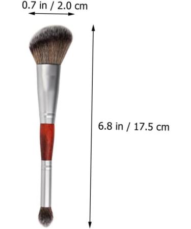 Baluue 3pcs Double-ended Makeup Brush Female Makeup Tool Highlight Woman Eyeshadow Brush Artificial Fiber - Buy Online on GoSupps.com