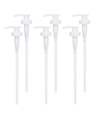 Gallon Pump Dispenser, Fits Most 1 Gallon Jugs and Containers 38/400 Pump Lid Top Replacement for Sanitizer, Lotion, Shampoo, Conditioner (6 Pack) - Buy Online on GoSupps.com