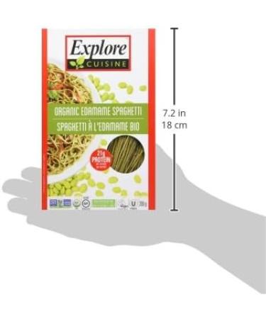 EXPLORE CUISINE Organic Edamame Spaghetti 6 Count - Buy Online on GoSupps.com