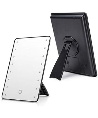 GERALD Oversized LED with Lamp Desktop Vanity Mirror Artifact Desktop Mirror Illuminated XL Beauty Mirror - Buy Online on GoSupps.com