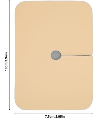 10x7.5cm Tracheotomy Dressing Pad Reusable Foam Waterproof Tracheotomy Pad Tracheal Frenulum Foam Waterproof Skin Friendly Suitable for Neck Surgery - Buy Online on GoSupps.com