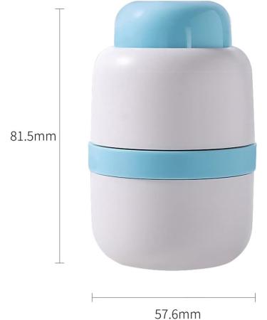 Pill Cutter for Small Pills 1/4 | Safe Compact Design with Storage Lid | Ideal for Easy Medication Management - Buy Online on GoSupps.com