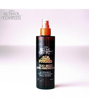 Retinol Complex Super Tanning Dry Oil with Vitamin E Calendula Oil and Walnut Malt 200 ml