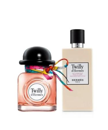 Hermes Twilly D'hermes for Women 2 Piece Set (2.8 Ounce Eau De Parfum Spray + 2.7 Ounce Moisturizing Body Lotion) 2.75 Ounce (Pack of 2) - Buy Online on GoSupps.com