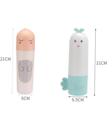 PLAFOPE 2pcs Travel Toothbrush Case - Portable Toothbrush Container for International Shipping - Buy Online on GoSupps.com