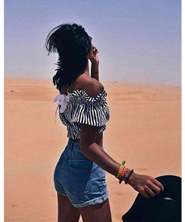 54 Pcs Black Spiral Hair Ties - Waterproof Plastic Coil Hair Ties for Women Girls | No Damage Crease Pull Hair Coils | Thin Curly Hair Bobbles Ponytail Holders - Buy Online on GoSupps.com