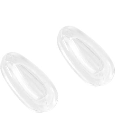BlazerBuck Replacement Nose Pads for Oakley Keel OX3122 Glasses - Clear + Clear | Premium Comfort & Fit International Shipping - Buy Online on GoSupps.com