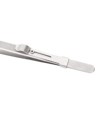 Adjustable Anti-Slip Stainless Steel Jewelry Tweezers | Precision Jewelry Making Tool - Buy Online on GoSupps.com