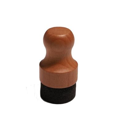 Mineral Oil & Wax Applicator for Round Wood Cutting Board Butcher Blocks Bamboo and Utensils Log Color