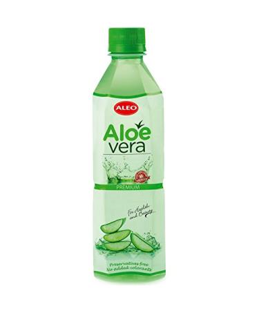 ALEO Premium Aloe Vera Drinks 1 x 500 ml with a 0.25 euro DPG panel