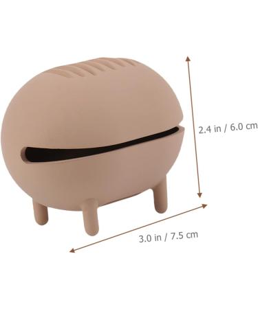 MAGICLULU 1 Set Silicone Beauty Tools Make up Supplies Travel Silica Gel 7.5x5cm Khaki - Buy Online on GoSupps.com