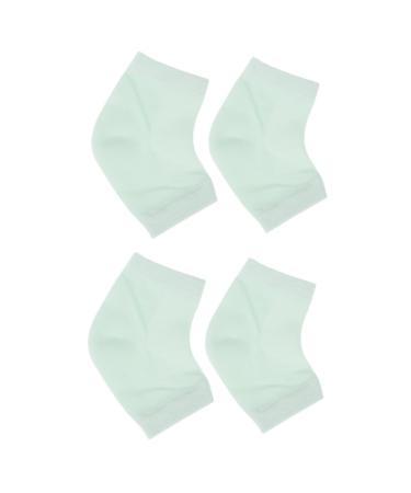 minkissy 2 Pairs Anti- Cracking Ankle Socks Foot Moisturising Wicking Socks Plantar Sock Mesh Socks Non Skid Socks Features Socks for Women Heel Men and Women Protective Shoes