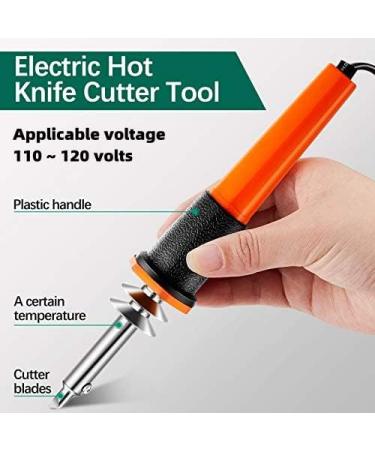 22 Pieces Electric Hot Knife Cutter Tool Kit Include Heat Cutter Multipurpose Stencil Cutter  16 Blades  4 Blade Holders  Metal Stand Hot Carving Knife for Soft Thin Plastic Cloth Stencil - Buy Online on GoSupps.com
