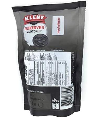 Klene Coin Muntdrop Licorice Sugar Free 105g (Pack of 4) - Buy Online on GoSupps.com