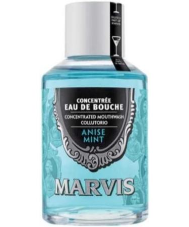 Buy MARVIS Anise Mint Mouthwash Concentrate 120ml - Refreshing Anise & Mint for Long-Lasting Freshness | International Shipping Available - Buy Online on GoSupps.com