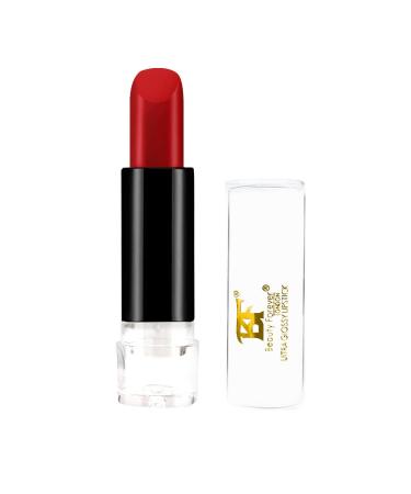 BF Beauty Forever Ultra Glossy Lipstick Smooth Texture Creamy & Shiny High Impact Pigments Moisturising Lip Formula 36 Shades Available 3.2gms 09 Red Chilli