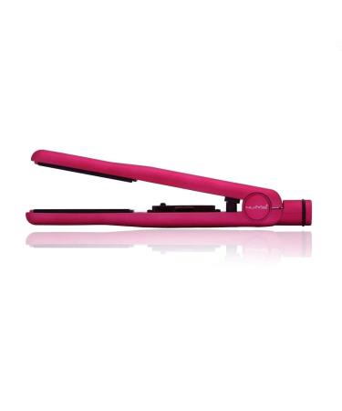 NuMe Fashionista Hair Straightener - Tourmaline Ceramic Flat Iron with Smart Memory & Auto Shut Off - Professional Salon Styling in Purple - Buy Online on GoSupps.com