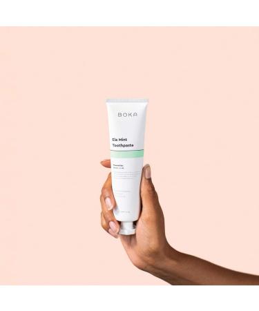 Boka Ela Mint Natural Toothpaste Nano-Hydroxyapatite for Remineralizing Sensitivity and Whitening Fluoride-Free Dentist Recommended for Kids and Adults Made in USA 1.3oz (Pack of 10) - Buy Online on GoSupps.com