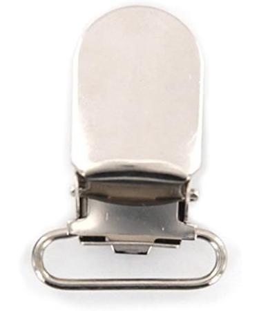 Vklopdsh 20x Silver Suspenders for Hairpins & Straps 20mm Adjustable Hook Accessories for Women - Buy Online on GoSupps.com