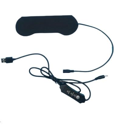 Portable Fleece Heating Pillow for Eye Relief - Washable Rechargeable & Adjustable - Multi-Colored Sleep Mask for Women - Buy Online on GoSupps.com
